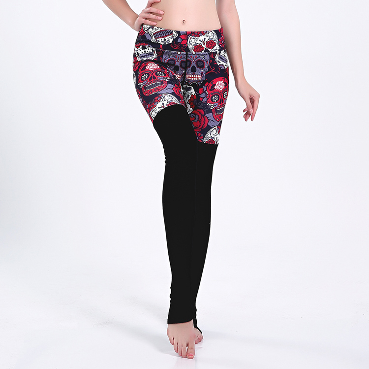 Cotton-stitching-digital-printing-yoga-leggings