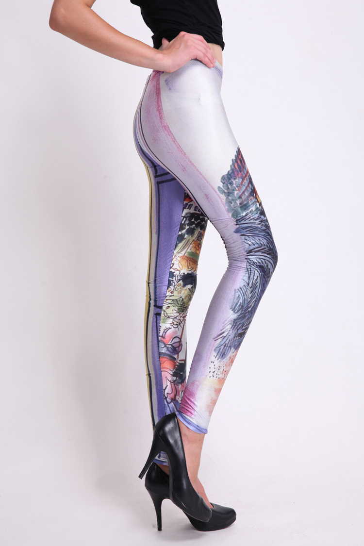 Digital printing ladies leggings – First leggings