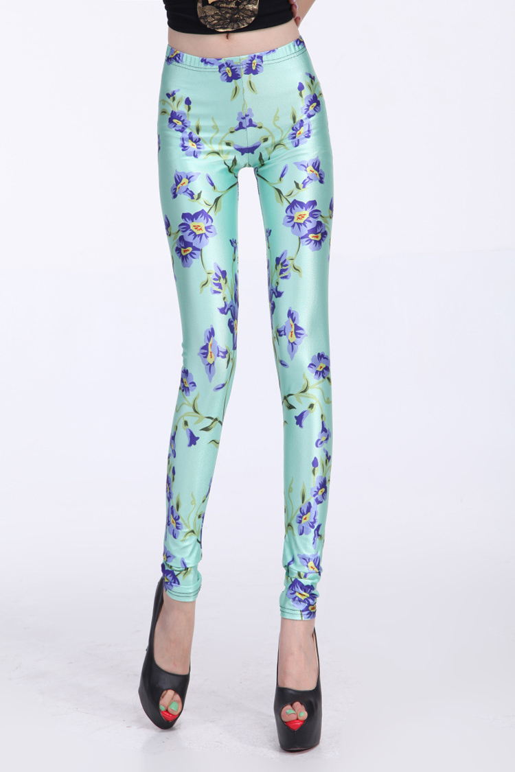 Digital-printing-patterned-leggings