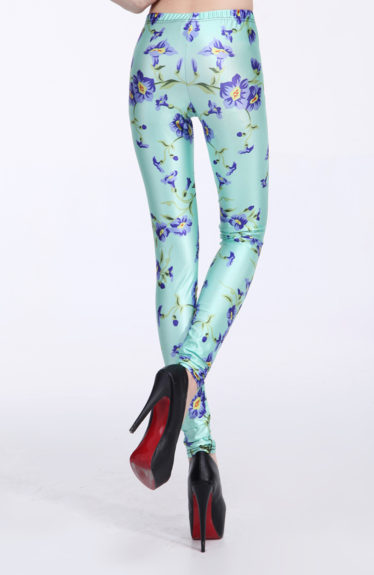 Digital-printing-patterned-leggings