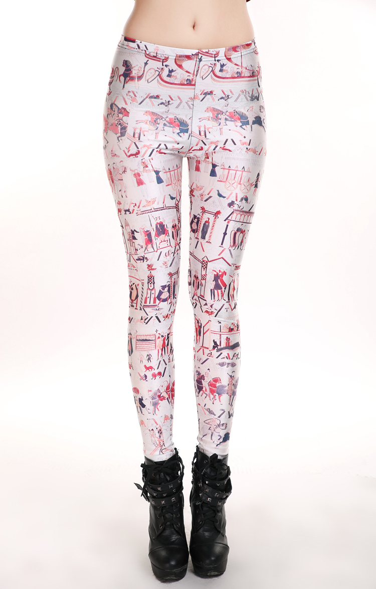 Digital-printing-personalized-mural-graffiti-leggings