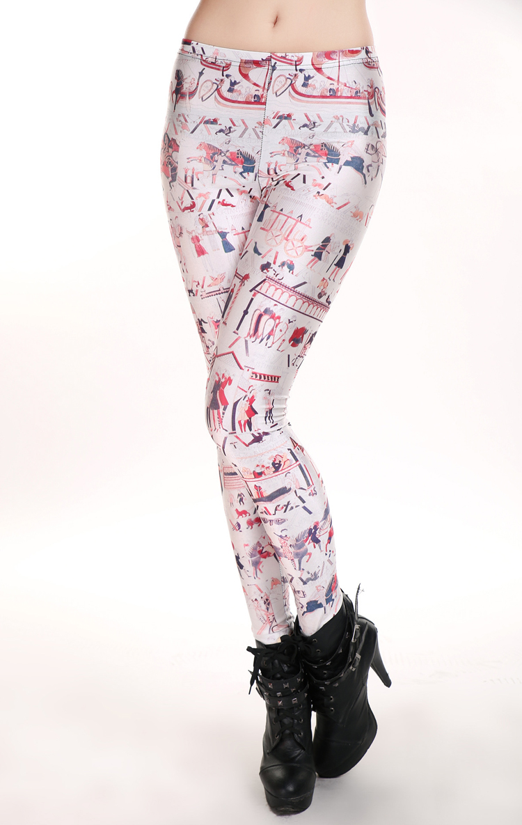 Digital-printing-personalized-mural-graffiti-leggings