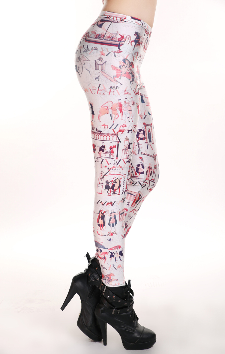 Digital-printing-personalized-mural-graffiti-leggings