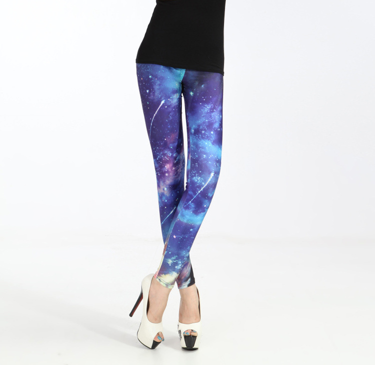 Digital-printing-pink-leggings-for-women