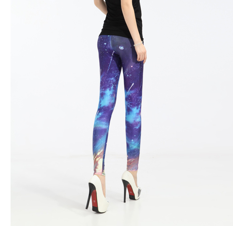 Digital-printing-pink-leggings-for-women