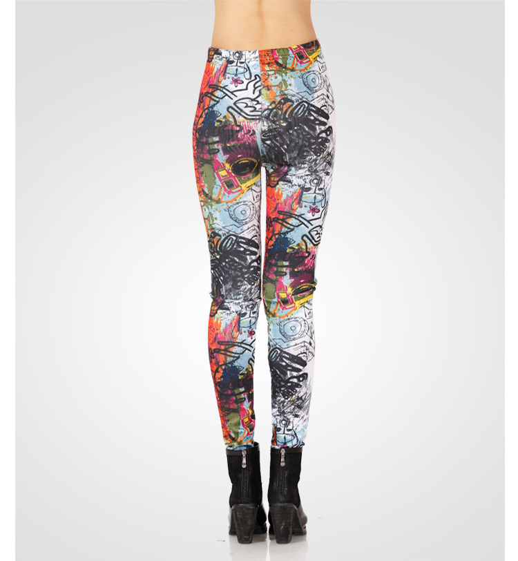 Graffiti-Leggings-wholesale-fashion-curve