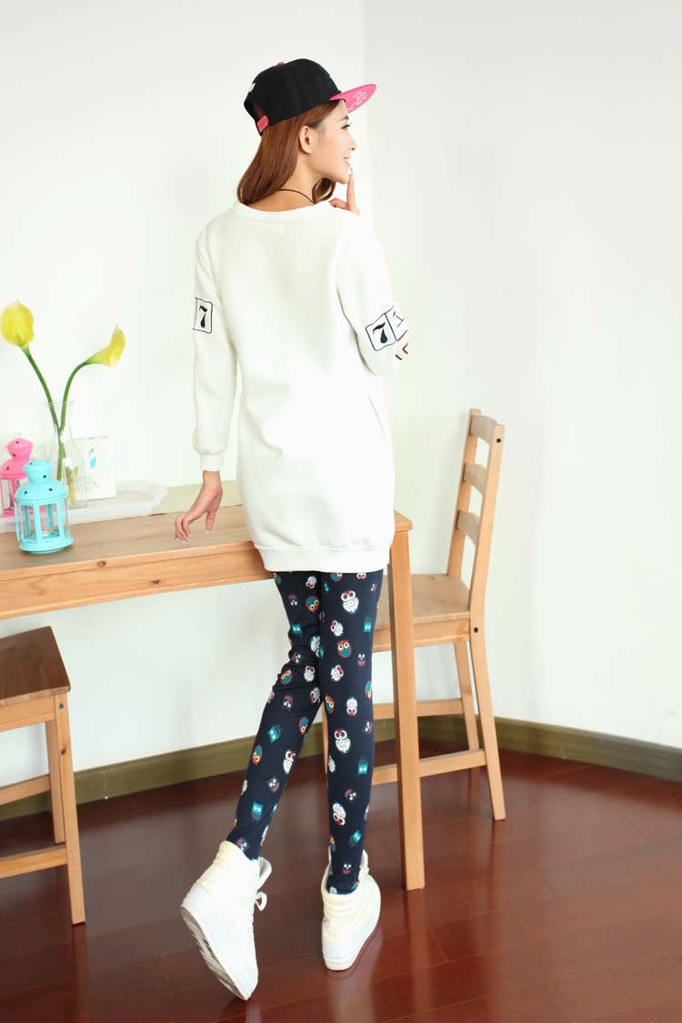 Owl-Printed-girls-cropped-leggings