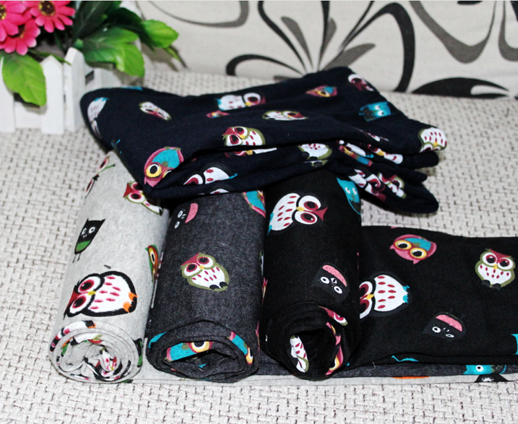 Owl-Printed-girls-cropped-leggings