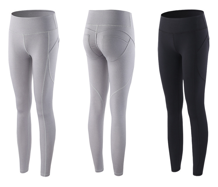 Peach-hip-sports-pants-women-tight-stretch-fitness-yoga-running-trousers