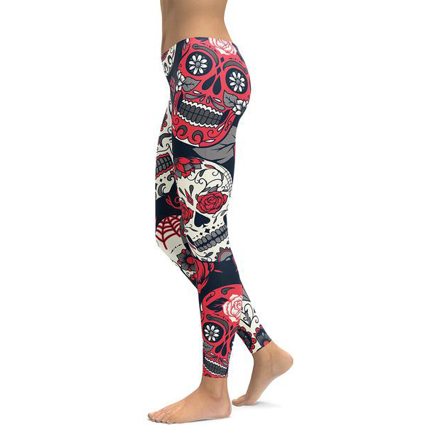 Skeleton-digital-printing-wholesale-retail-robot-leggings