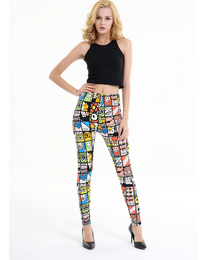 Super-soft-color-cartoon-bear-leggings-wholesale