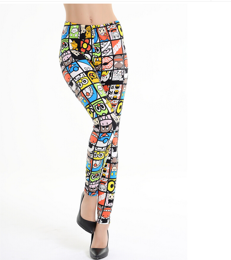 Super-soft-color-cartoon-bear-leggings-wholesale