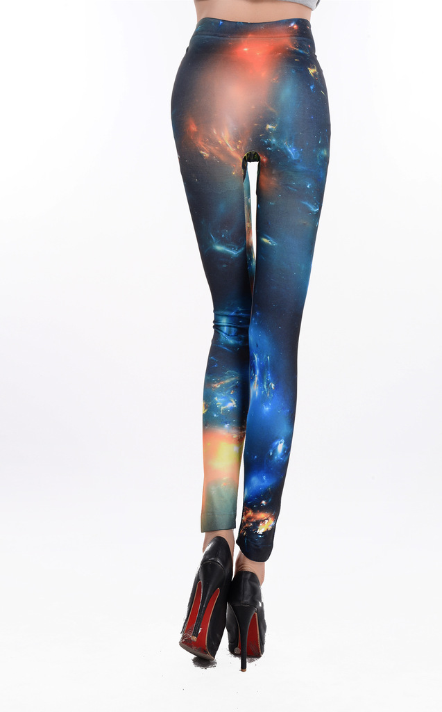 Wholesale-Colorful-smog-print-seamless-leggings