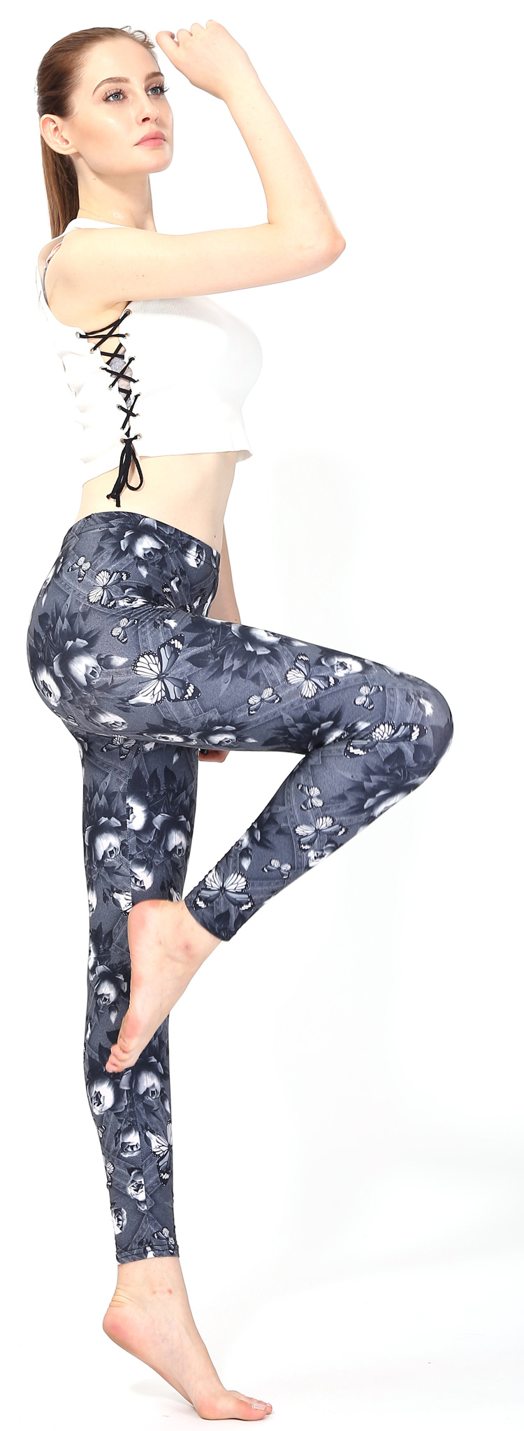 butterfly-printed-milk-silk-leggings