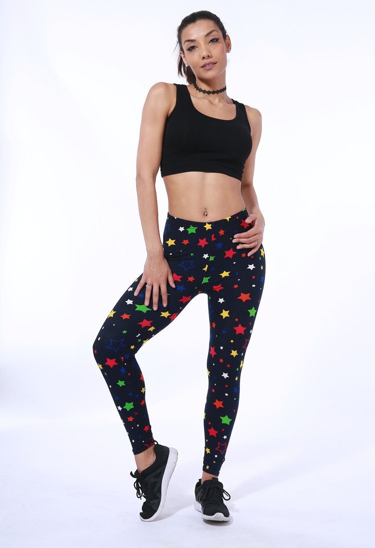 colored-stars-pants-rose-print-leggings