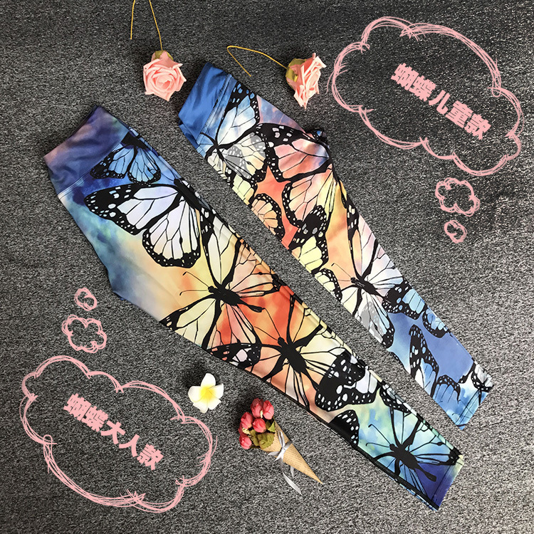 psrent-child-combination-yoga-print-leggings