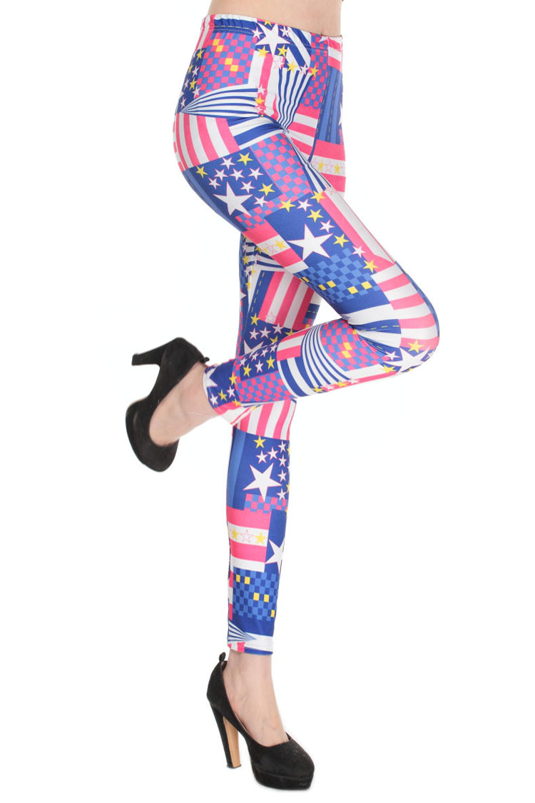 American-flag-hue-leggings-wholesale