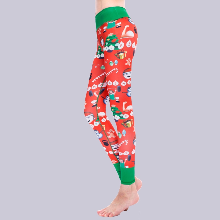 Christmas-snowflake-yoga-leggings