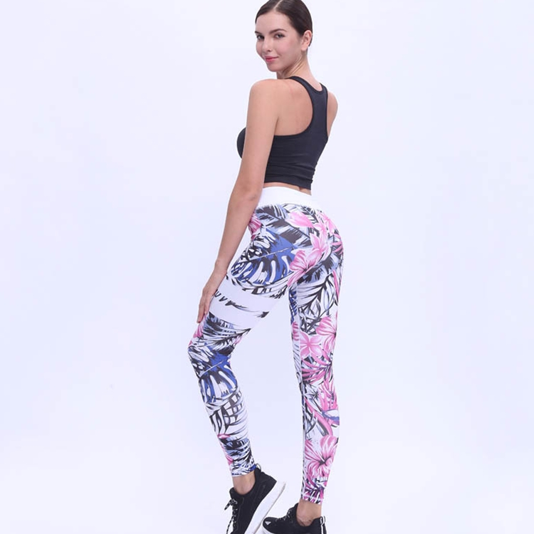 Color-digital-printing-sports-tight-stretch-yoga-pants