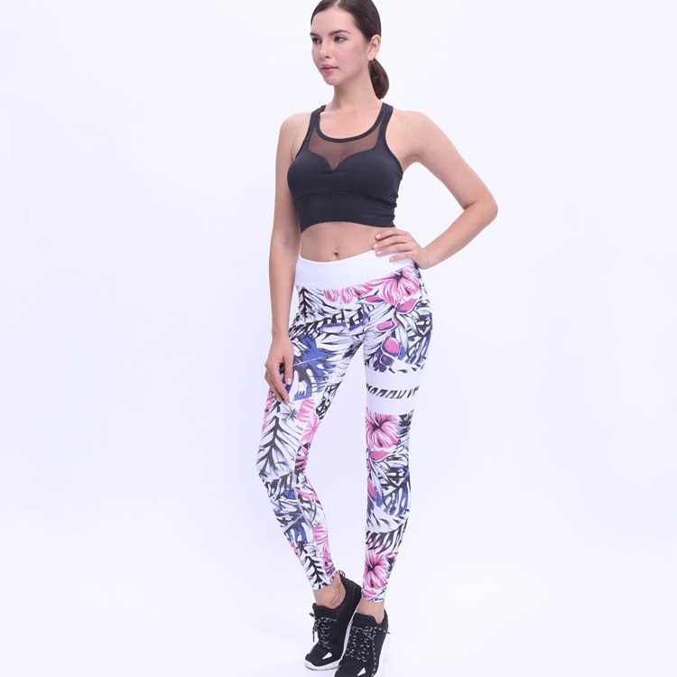 Color-digital-printing-sports-tight-stretch-yoga-pants