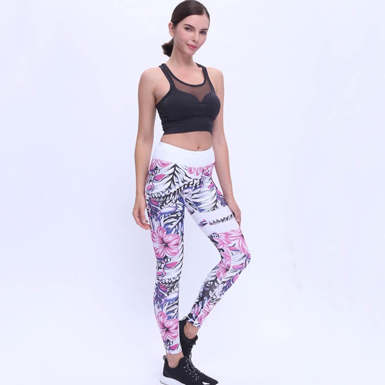 Color-digital-printing-sports-tight-stretch-yoga-pants