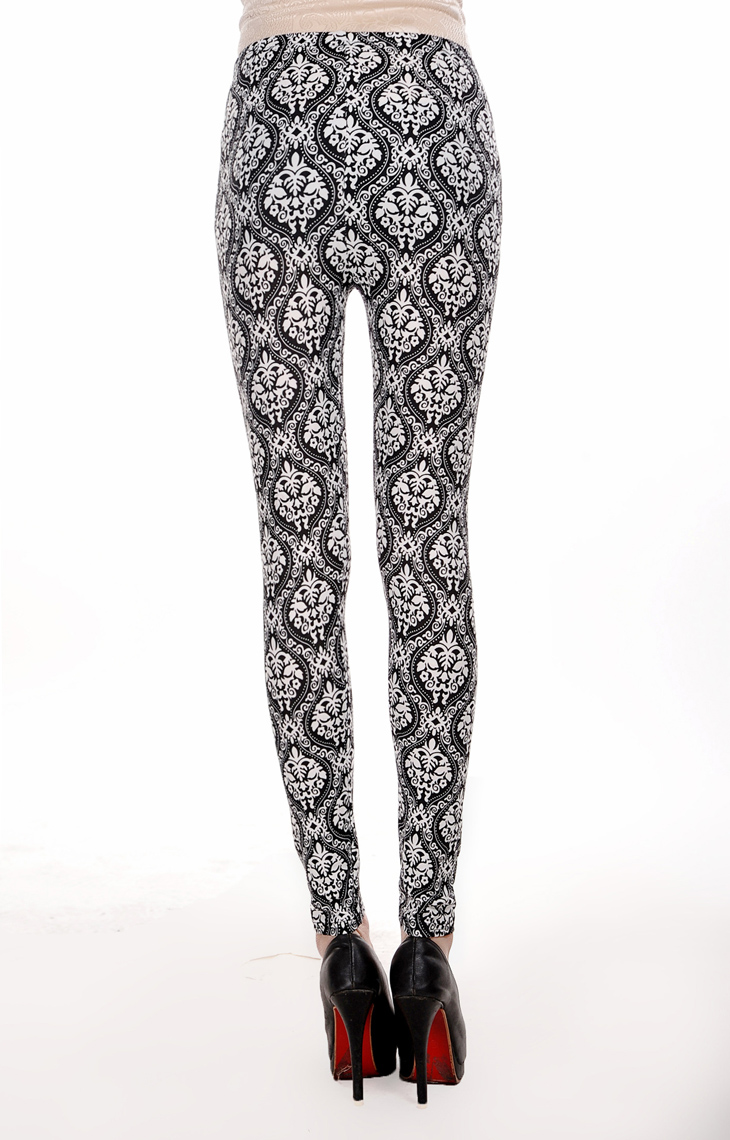 Fashion-flower-print-leggings-wholesale