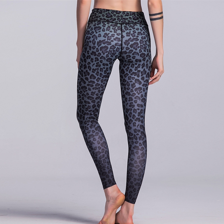 leopard print yoga pants