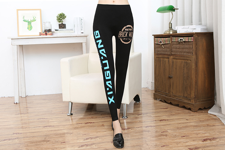 Fashion-letters-print-leggings-wholesale