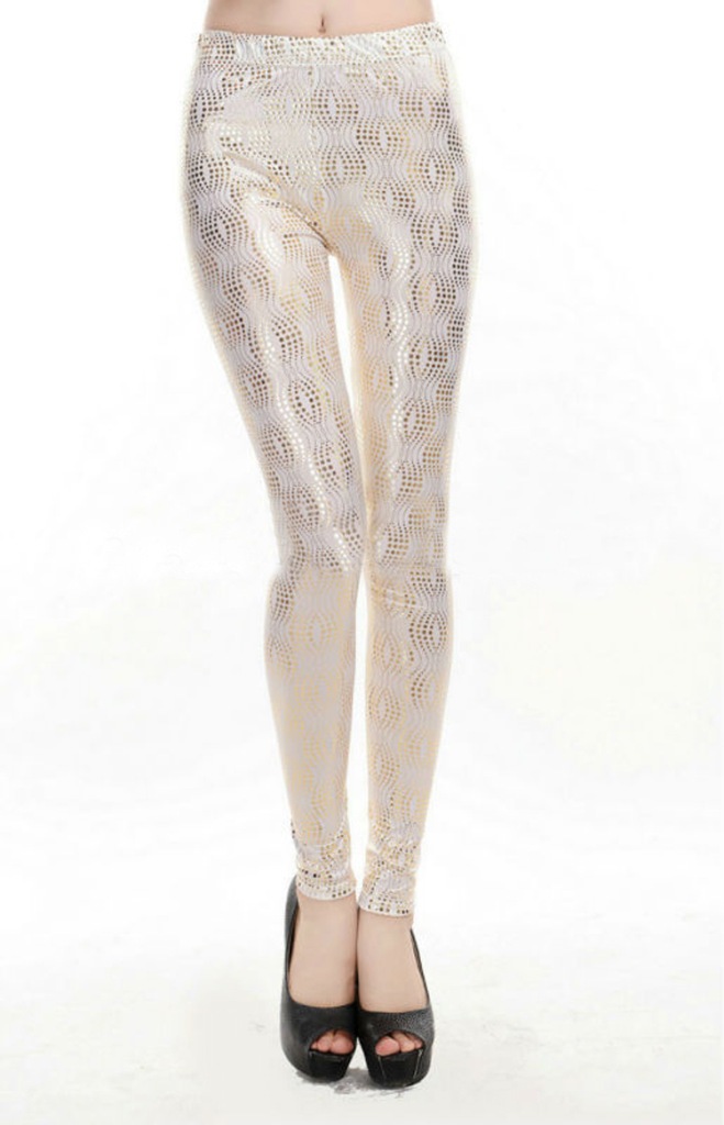 Gold-Printed-Leggings-wholesale