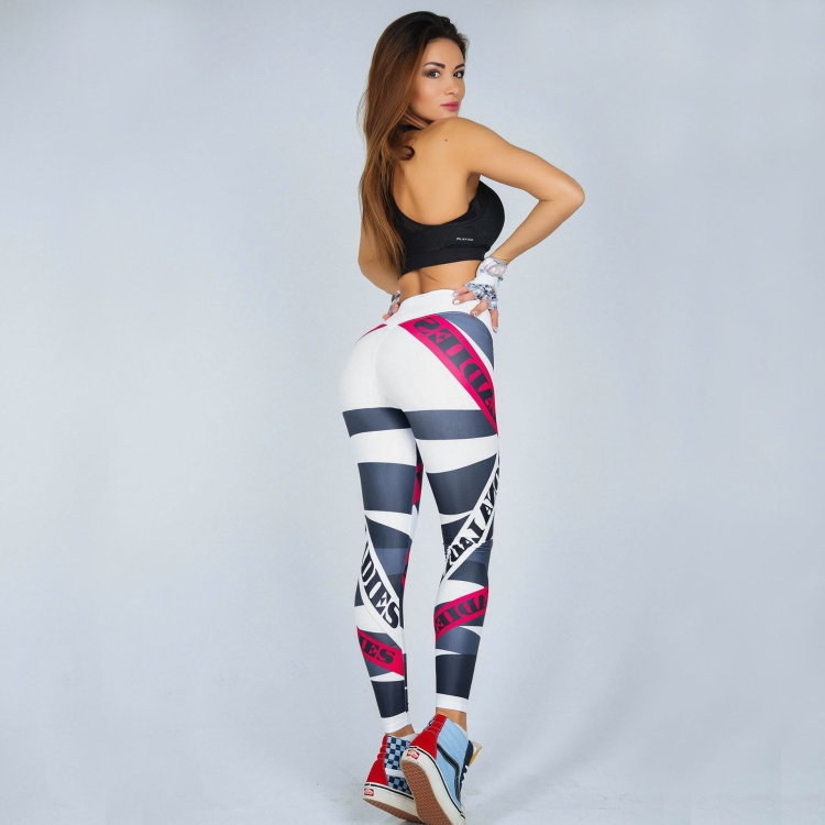 Letter-printing-sports-yoga-pants