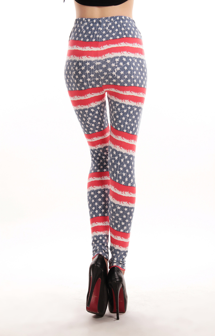 Printing-high-elasticity-girl-was-thin-Leggings