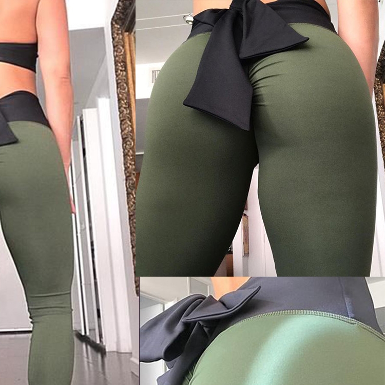 Slim-bow-yoga-pants