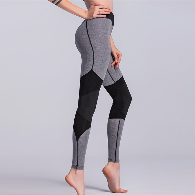 Stitching-breathable-slim-yoga-pants