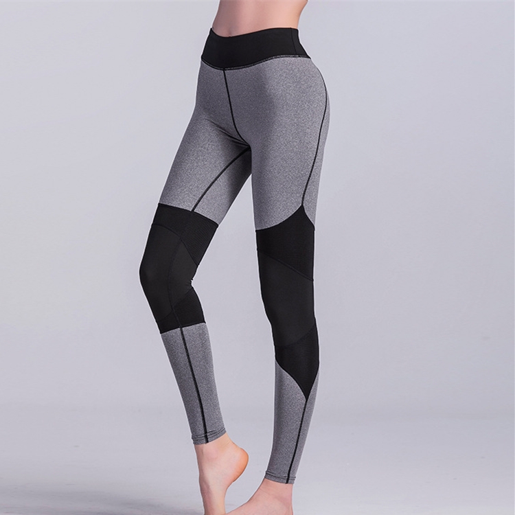 Stitching-breathable-slim-yoga-pants