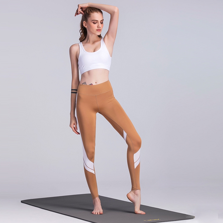 Stitching-yoga-stretch-sweat-pants