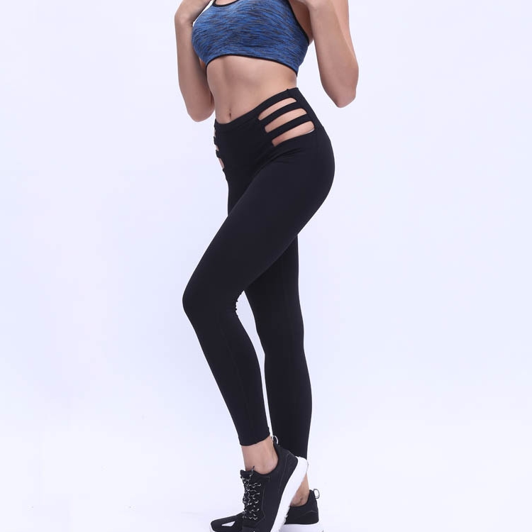 Waist-hollow-thickening-yoga-sports-leggings