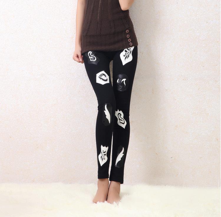 Wholesale-embroidered-cotton-leggings