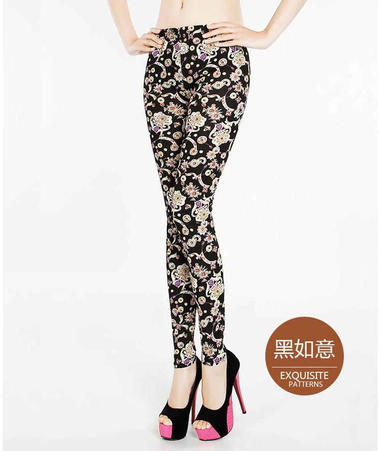 Wholesale-embroidered-leggings-women