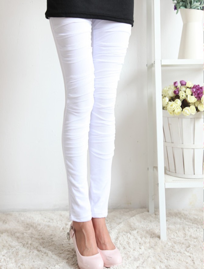 Wholesale-milk-silk-stitching-shiny-leggings