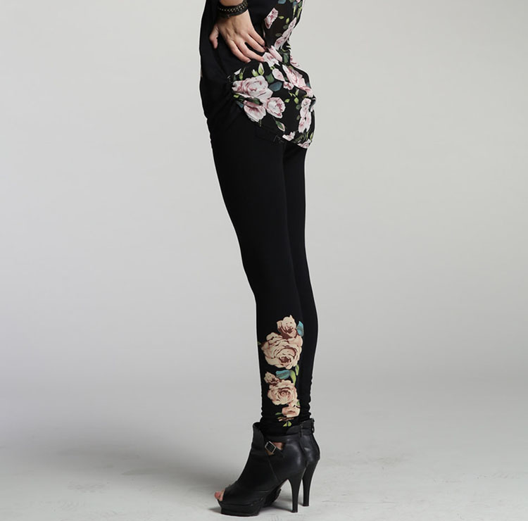 Womens-floral-leggings-wholesale