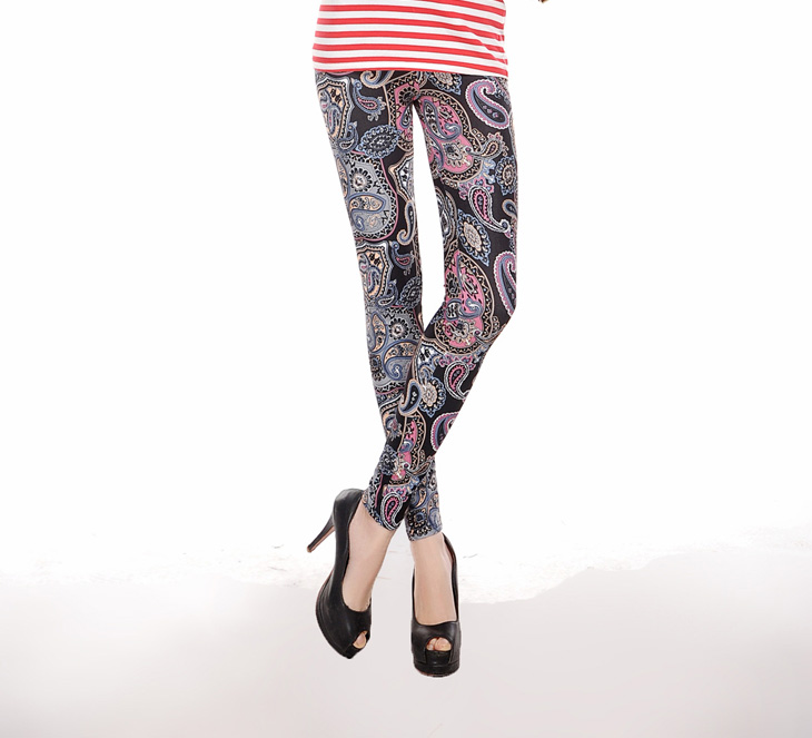 leggings-for-women-printed-graffiti-leg-Wholesale