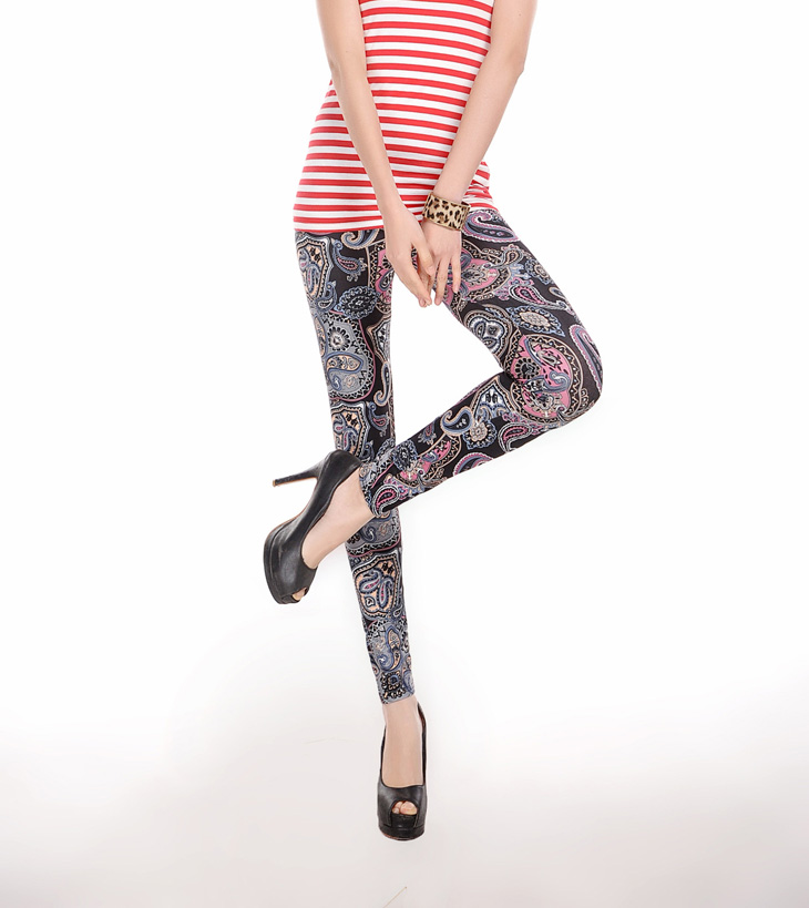 leggings-for-women-printed-graffiti-leg-Wholesale