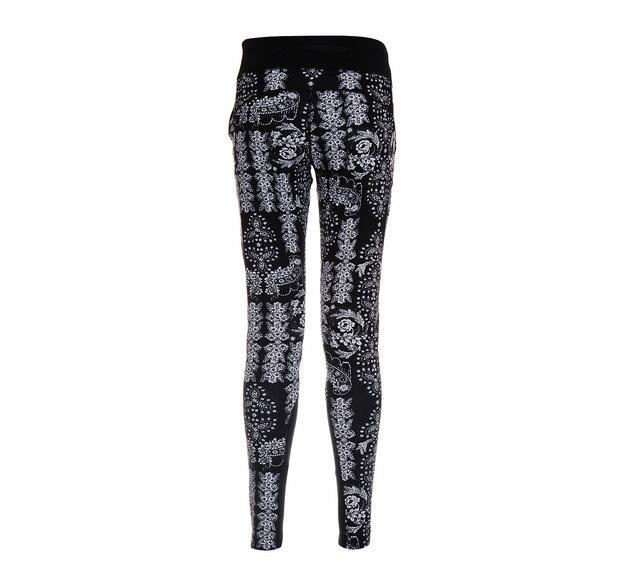 Black-white-printing-female-morality-yoga-pants-wholesale