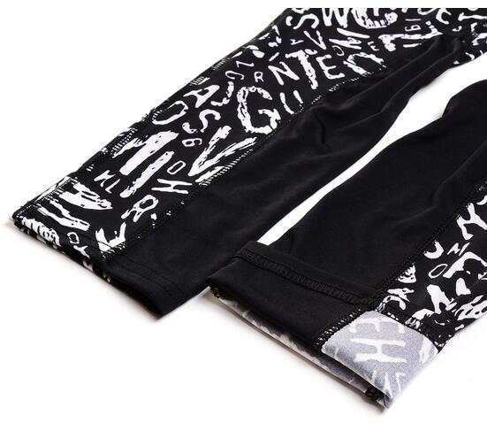 Black-white-printing-female-morality-yoga-pants-wholesale