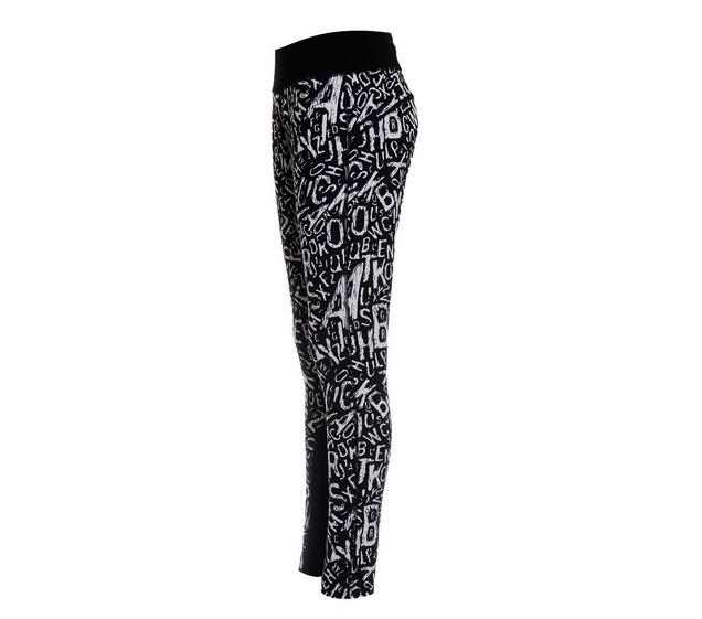 Black-white-printing-female-morality-yoga-pants-wholesale