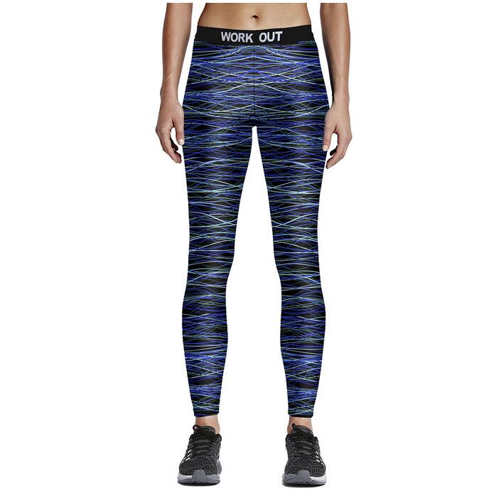 Blue-white-lines-digital-printing-sweatpants-wholesale