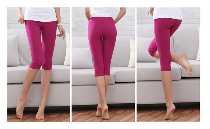 Candy-color-pencil-pants-female-7-minutes-pants-wholesale