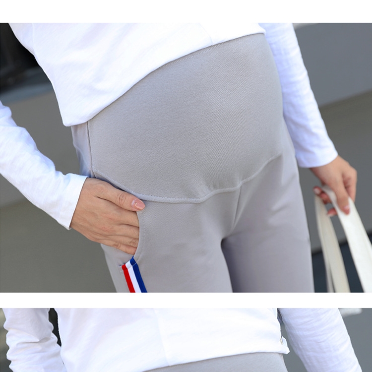 Casual-bar-stitching-maternity-sweatpants