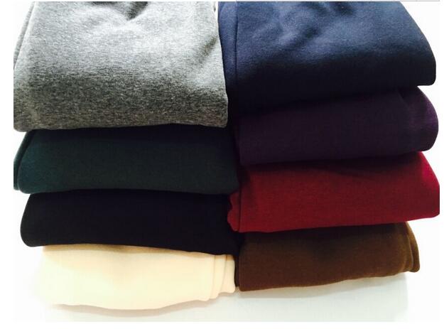 Cotton-pure-color-warm-wool-nine-points-leggings-wholesale