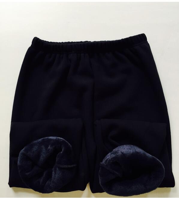 Cotton-pure-color-warm-wool-nine-points-leggings-wholesale
